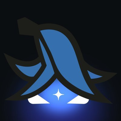 Based Bot blue mascot icon